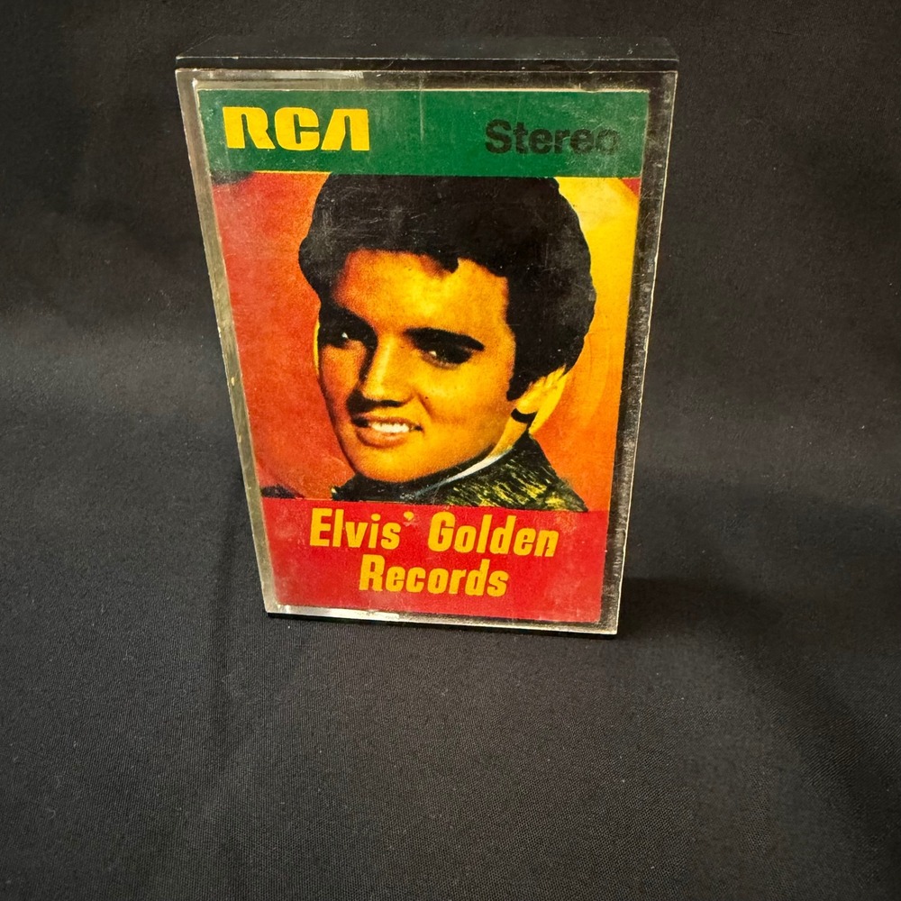 Elvis Presley Elvis Golden Records Cassette Tape RCA VCS 67173‎ Vintage